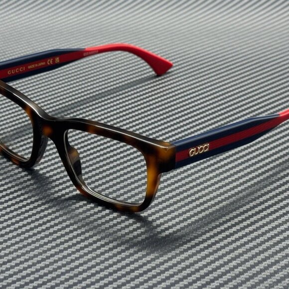 GUCCI Havana Unisex 50 mm Small Eyeglasses - Picture 1 of 5